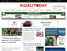 Tablet Screenshot of kigalitoday.com